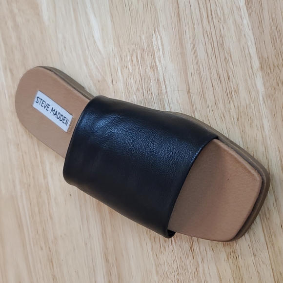 Steve Madden Leather Slide - Picture 1 of 2